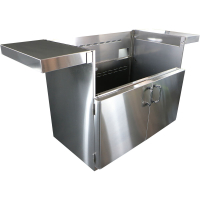 42-In. BBQ Cart with Two Doors LEFT